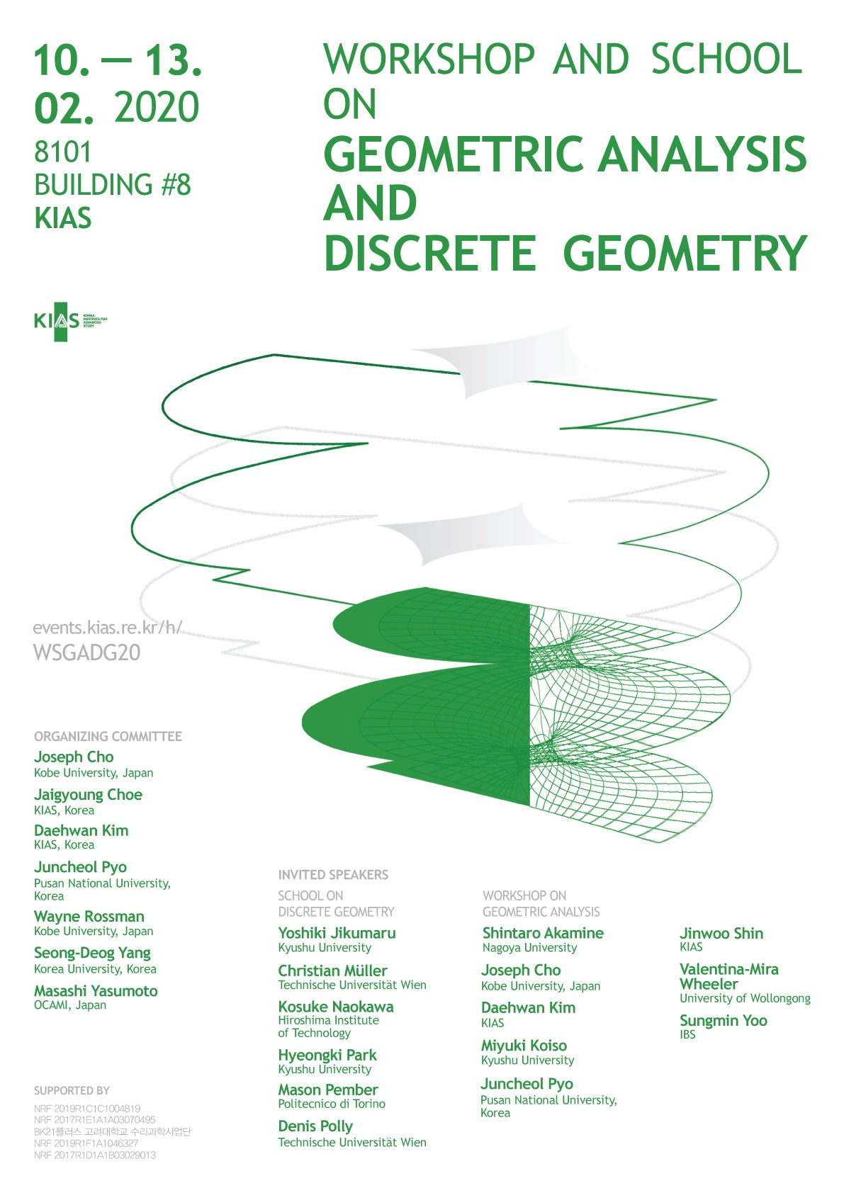 [Math] and School on Geometric analysis and Discrete Geometry